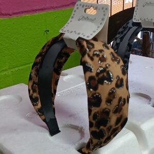 Leopard Print Headbands